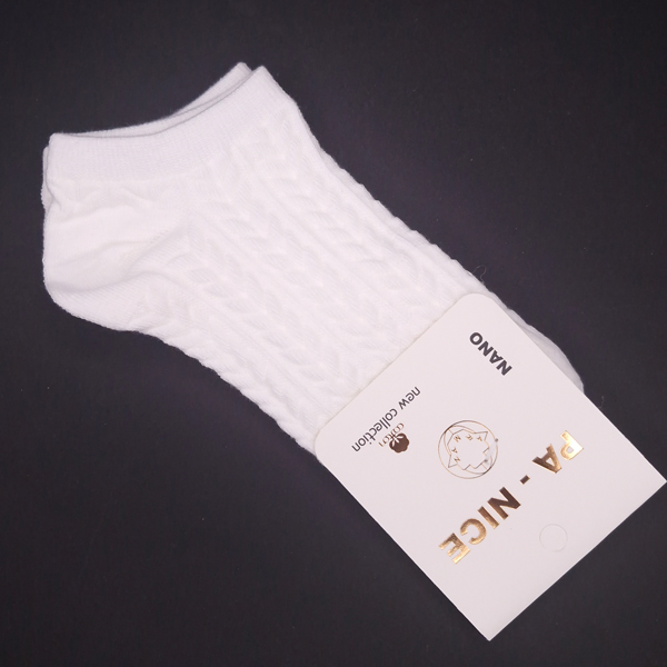 جوراب زنانه مچی طرح بافت الوان کد 20498